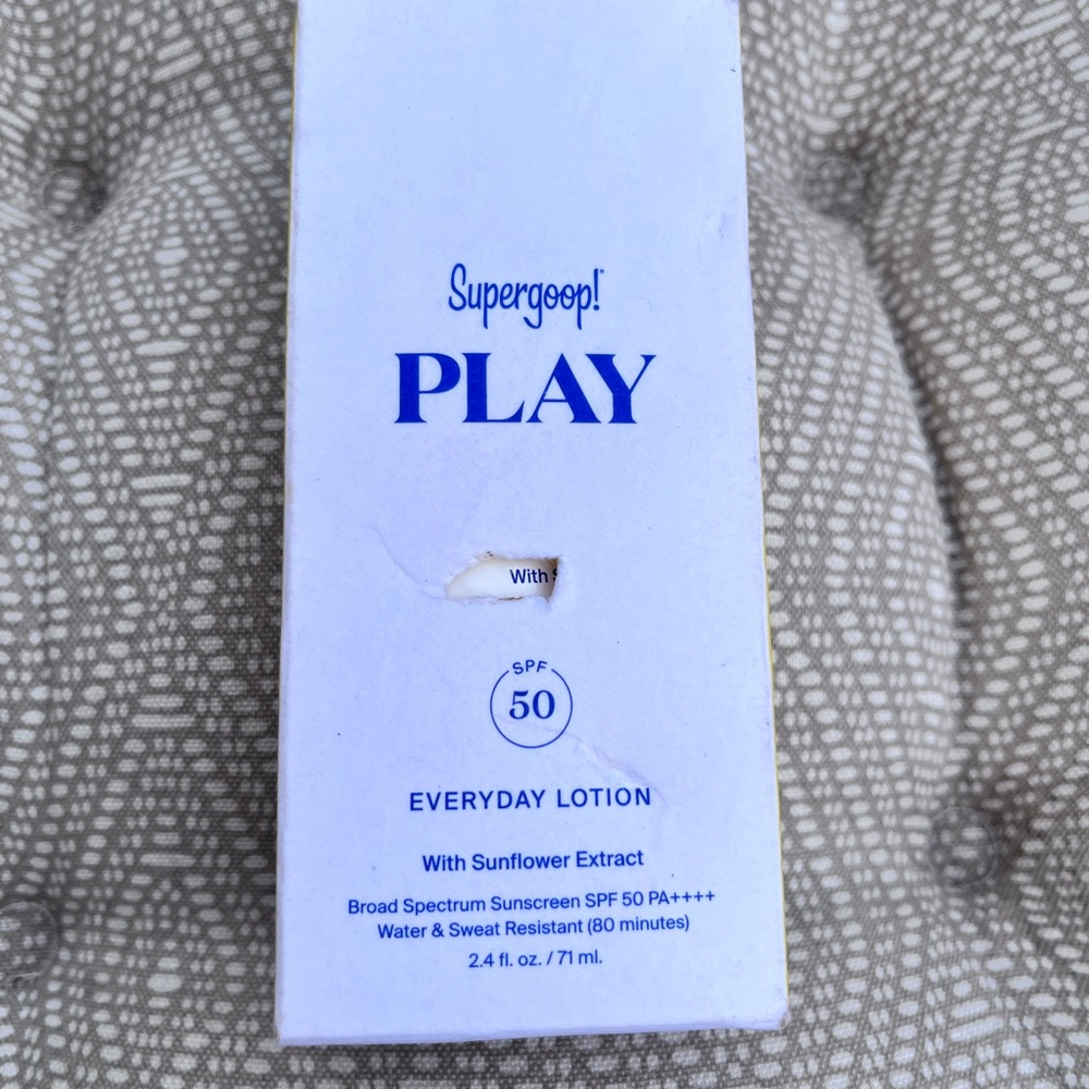 Supergoop! “PLAY”. - Everyday Lotion SPF 50 - 2.4 oz.